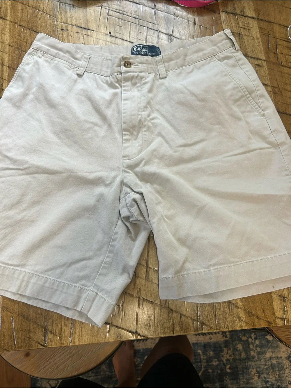 Ralph Lauren polo men’s chino shorts size 35. Cotton. Gently worn.